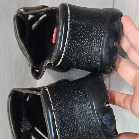 Vintage Unionbay Women Trivia Mary Jane Tracktor Chuncky Slip-On Clogs Shoes 9M - Picture 6 of 12